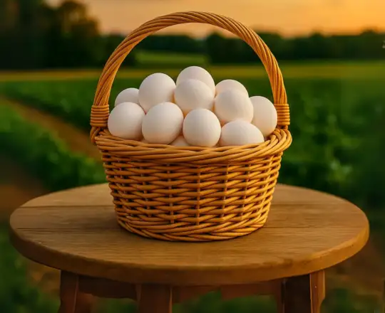 Moroccan Farm Eggs